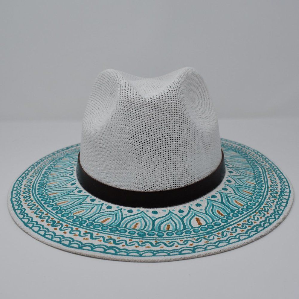 Hand-Painted Sombreros Mexican Sun Hats